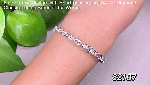 4mm Cubic Zirconia Men Gold Silver Color Hand Chain CZ Chain Tennis Bracelet Chain Bracelets for Women PRODUCTS