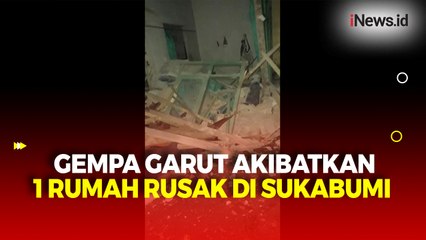 1 Unit Rumah di Sukabumi Rusak Berat Terdampak Gempa M 6,5 Garut