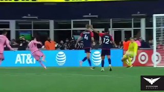 Messi Double Goals Inter Miami Vs New England 4-1 Goals And Highlights