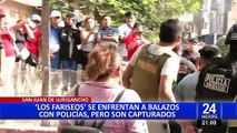 SJL: capturan a integrantes de organización criminal “Los Fariseos”