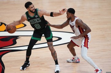 Celtics Dominate Heat 104-84 with Stellar Performances from Tatum & Brown 🏀