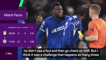 Pochettino dismayed Chelsea 'winner' at Villa overturned by VAR