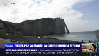 Normandie: la préfecture maritime et les riverains sont agacés du comportement des touristes face aux marées