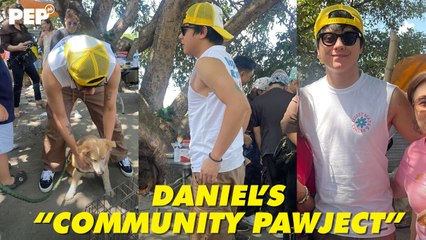 Daniel Padilla nagdiwang ng 29th birthday sa isang animal shelter | PEP Hot Story