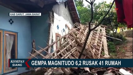 Download Video: Pemkab Garut Catat Ada 41 Rumah dan Bangunan Rusak Pasca Gempa Magnitudo 6,2