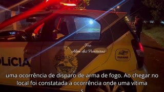 Homem é morto a tiros no bairro Portal da Foz em Foz do Iguaçu