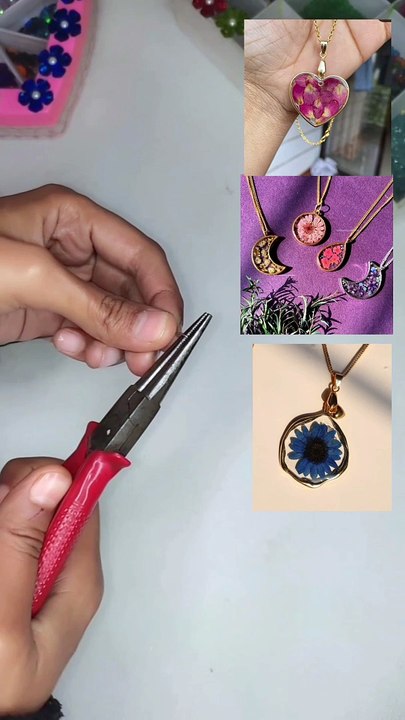 DIY Cute Pendant in Minutes ✨ #diy #shorts #ytshorts #pendant #jewelry #creativefatimaakram #viral