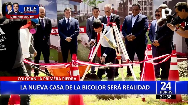 Selección Peruana: colocan primera piedra de la nueva Videna