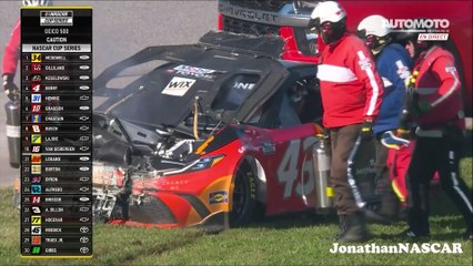 Jones Big Crash Talladega 2024 NASCAR Cup Series