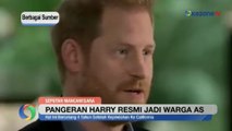 Pangeran Harry Resmi Jadi Warga AS
