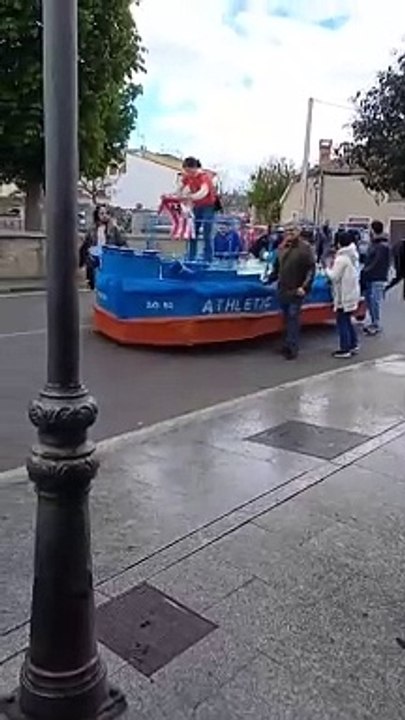 La gabarra construida en Navas de San Antonio