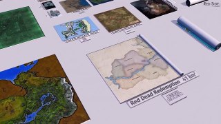 VIDEO GAME Maps Size Comparison | 3D