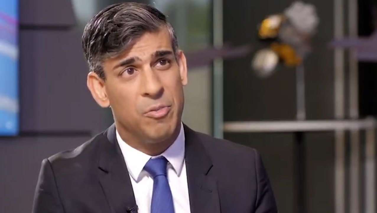 Rishi Sunak defends spending £75 billion on defence over NHS and schools