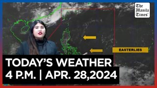Today's Weather, 4 P.M. | Apr. 28, 2024