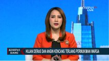 Hujan Deras Disertai Angin Kencang Terjang Klaten, Akibatkan Sejumlah Pohon Tumbang