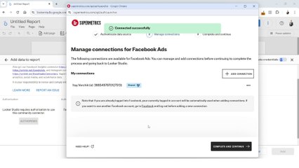 Looker Studio - איך לחבר את הנתונים מהקמפיינים בפייסבוק לדוח בדאשבורד שלכם