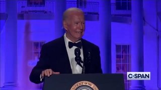 ‘I’m running against a six-year-old’: Biden jabs back at jokes about his age during White House dinner