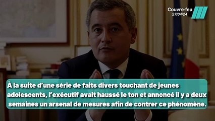 Violence des mineurs: Darmanin soutient les mesures locales