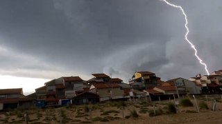 Grêle et puissantes rafales : d'impressionnants orages ont frappé les Landes