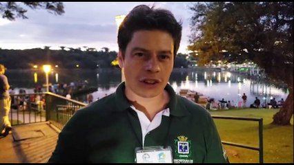 Domingão de pesca e lazer no Lago Municipal de Cascavel