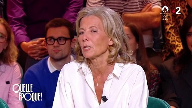 Claire Chazal était invitée dans l'émission Quelle Époque .Quelle Époque, France 2