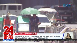 38.8°C na temperatura sa Pasay kahapon, pinakamataas sa Metro Manila sa loob ng mahigit isang siglo | 24 Oras Weekend