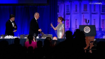 Μπάιντεν:Καμία αναφορά στη Γάζα στο δείπνο των ανταποκριτών-Φιλοπαλαιστινιακή διαδήλωση την ίδια ώρα