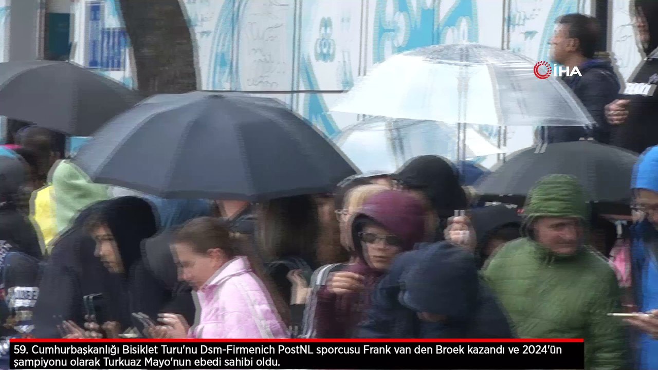 59. Cumhurbaşkanlığı Türkiye Bisiklet Turu’nu Frank van Den Broek kazandı