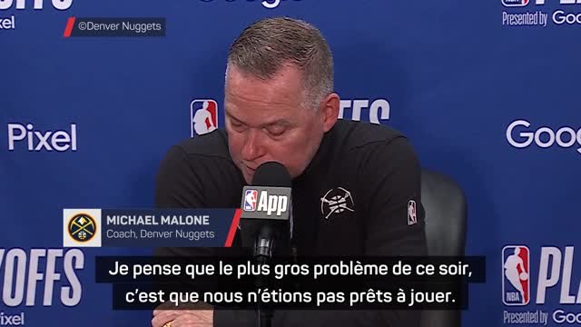 Nuggets - Malone furieux contre ses joueurs : Cette équipe n'ira nulle part