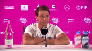 Rueda de prensa con Rafa Nadal ❤️ MUTUA MADRID OPEN 2024 I Nadal vence a De miñaur y hace delirar a Madrid - 27-04-2024