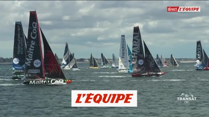 Le départ de la Transat CIC - Voile - Transat CIC