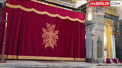 Diyarbakır'da Ermeni cemaati Paskalya Bayramı'nı kutladı