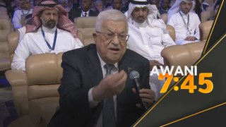 Mahmoud Abbas menyeru semua negara iktiraf Palestin