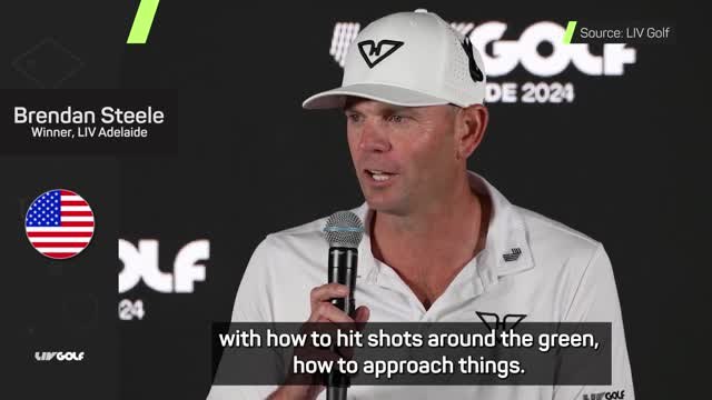 Steele shouts out Mickelson after maiden LIV win