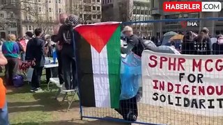 Kanada'da Filistin destek gösterileri başladı