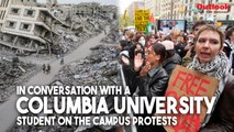 Columbia University Student Speaks on Pro Palestine Protests