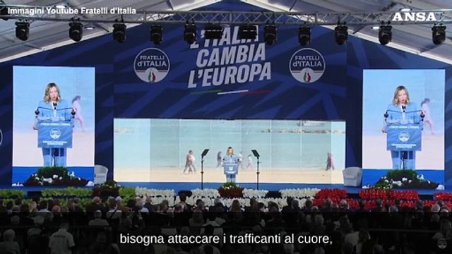 Meloni a Schlein: La segretaria e' con noi contro i nuovi schiavisti?