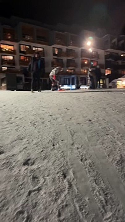T'arrives à faire ça en luge ?