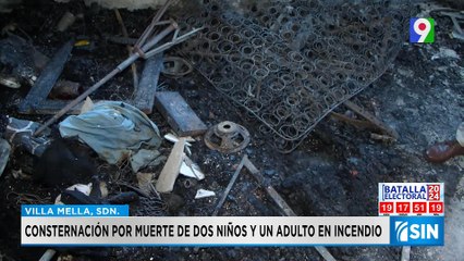 Autoridades investigan incendio de Villa Mella | Primera Emisión SIN