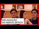 Felipe Simas relata diagnóstico de doença rara nos olhos