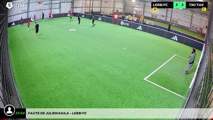 Faute de Julien Kaila - Lerbi FC