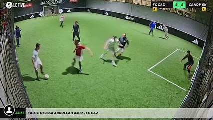 Faute de Issa Abdullah Amir - FC CAZ