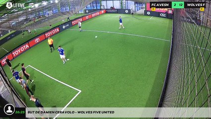 But de Damien Ceravolo - WOLVES FIVE UNITED