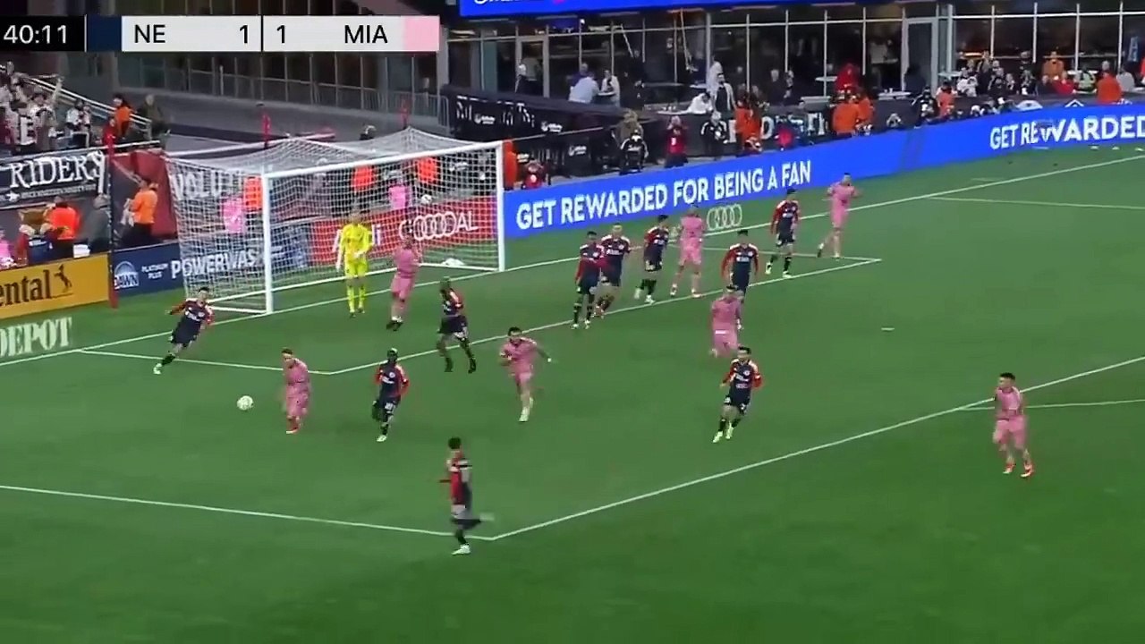 OMG  Inter Miami vs New England 4-1- All Goals & Highlights | 2024 Messi & Suarez Goal