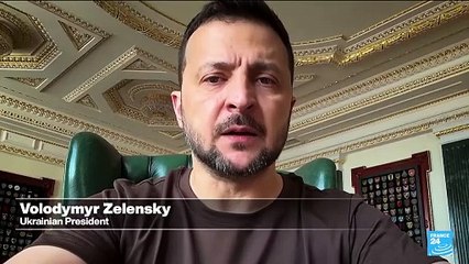 War in Ukaine: Zelensky says Moscow targeted gas facilities that secure EU supply