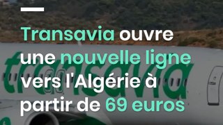 Transavia ouvre une nouvelle ligne vers l'Algérie à partir de 69 euros