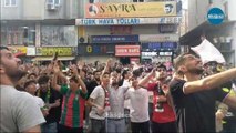 Diyarbakır'da coşkulu Amedspor kutlaması