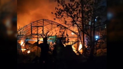 경기 고양시 용두동서 불...비닐하우스 3동 타 / YTN