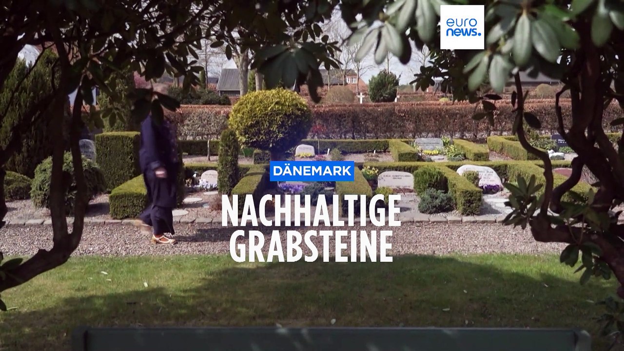 Nachhaltig begraben: CO2-freundlicher Grabstein aus Dänemark
