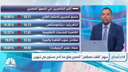 الثلاثيني المصري يغلق عند أدنى مستوى في 4 أشهر